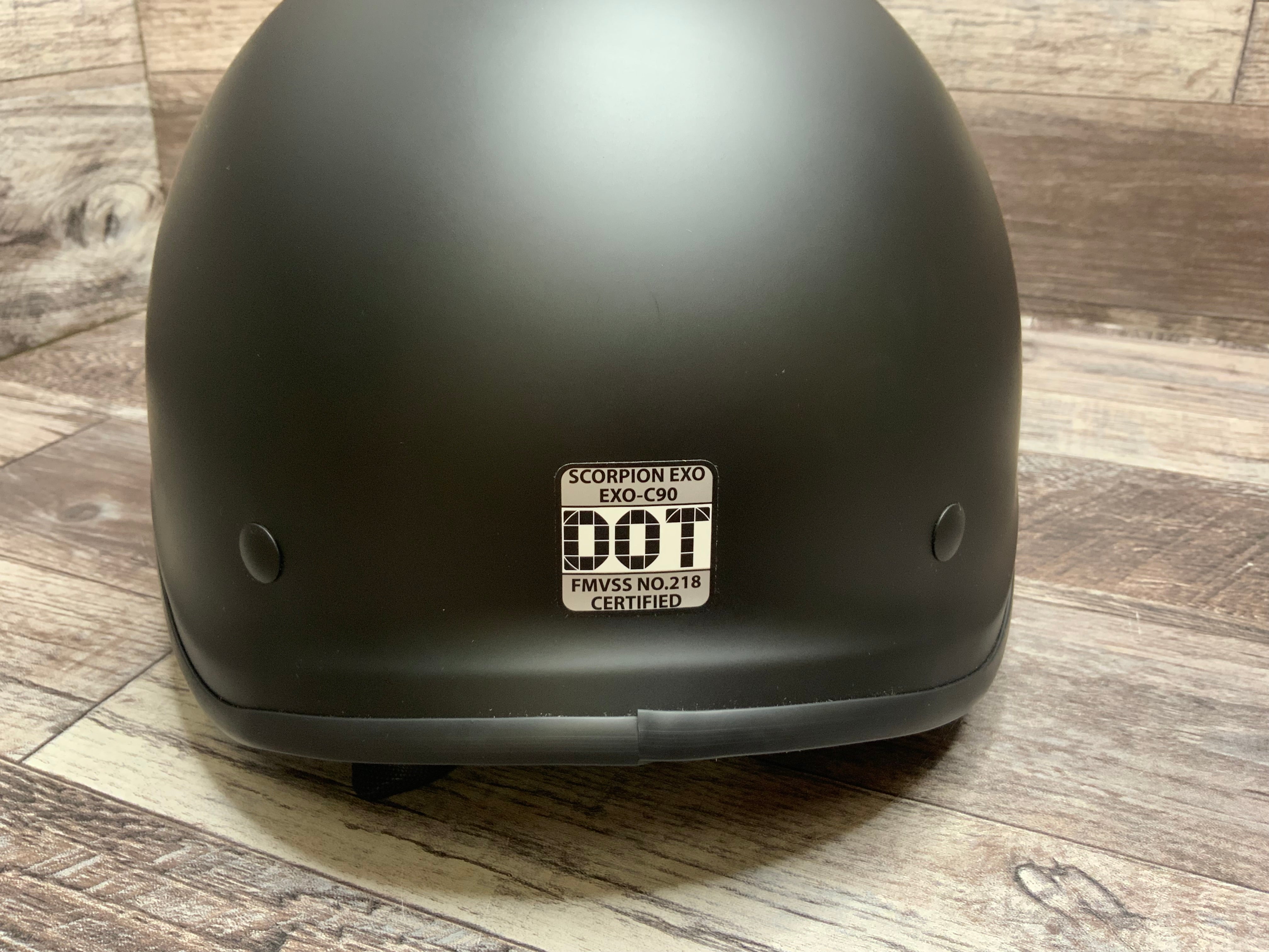 ScorpionEXO EXO-C90 Helmet (Matte Black - Extra Small) (8082355454190)